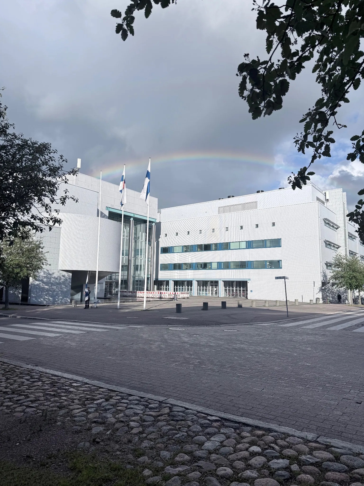 A rainbow over chemicum