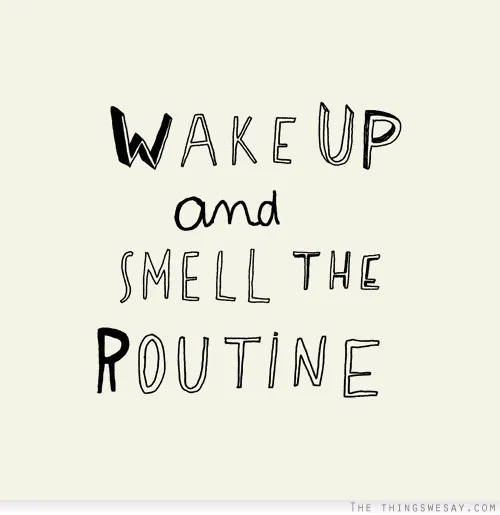 In search of the Routine
