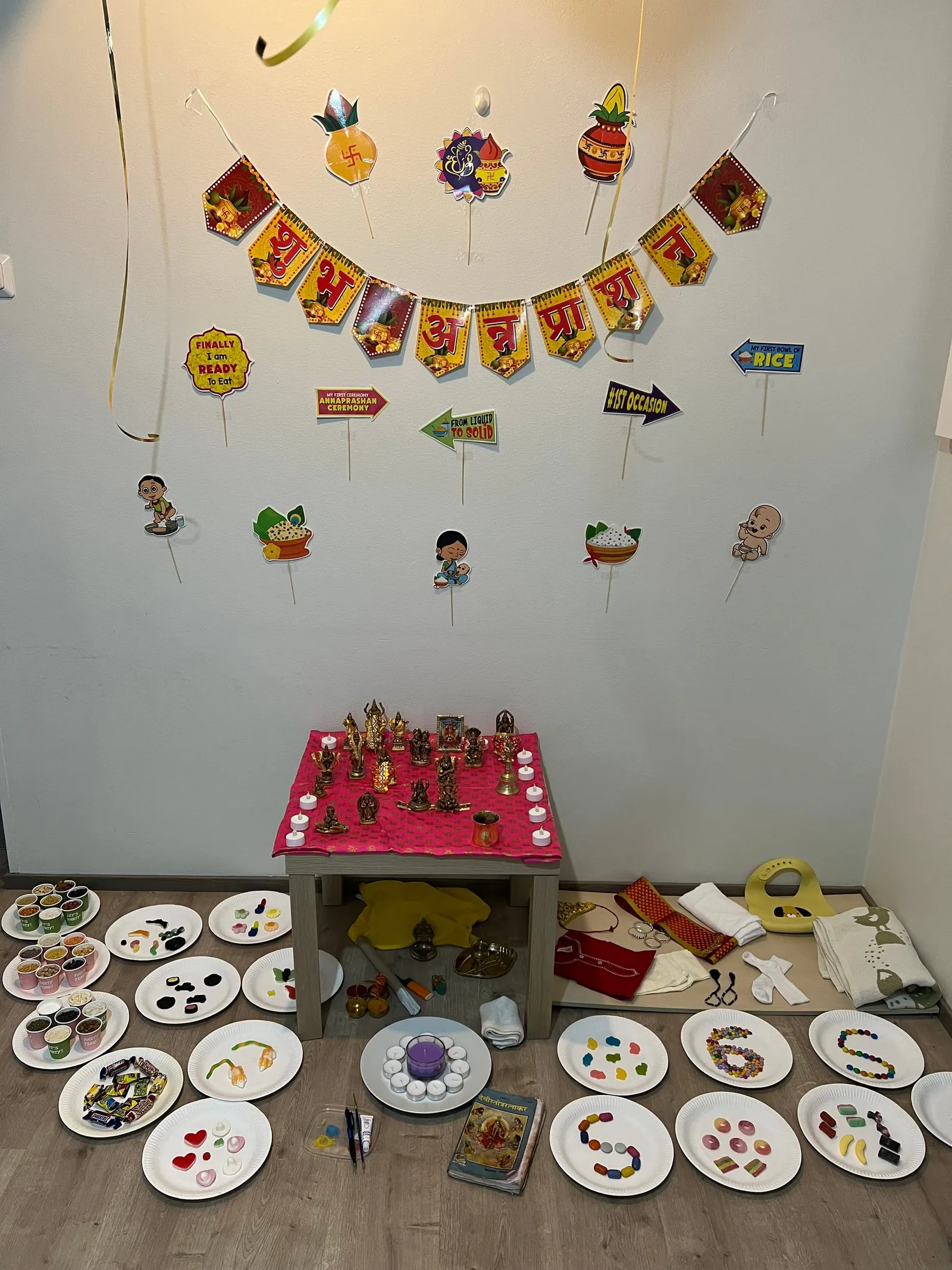 Celebrating Annaprashan