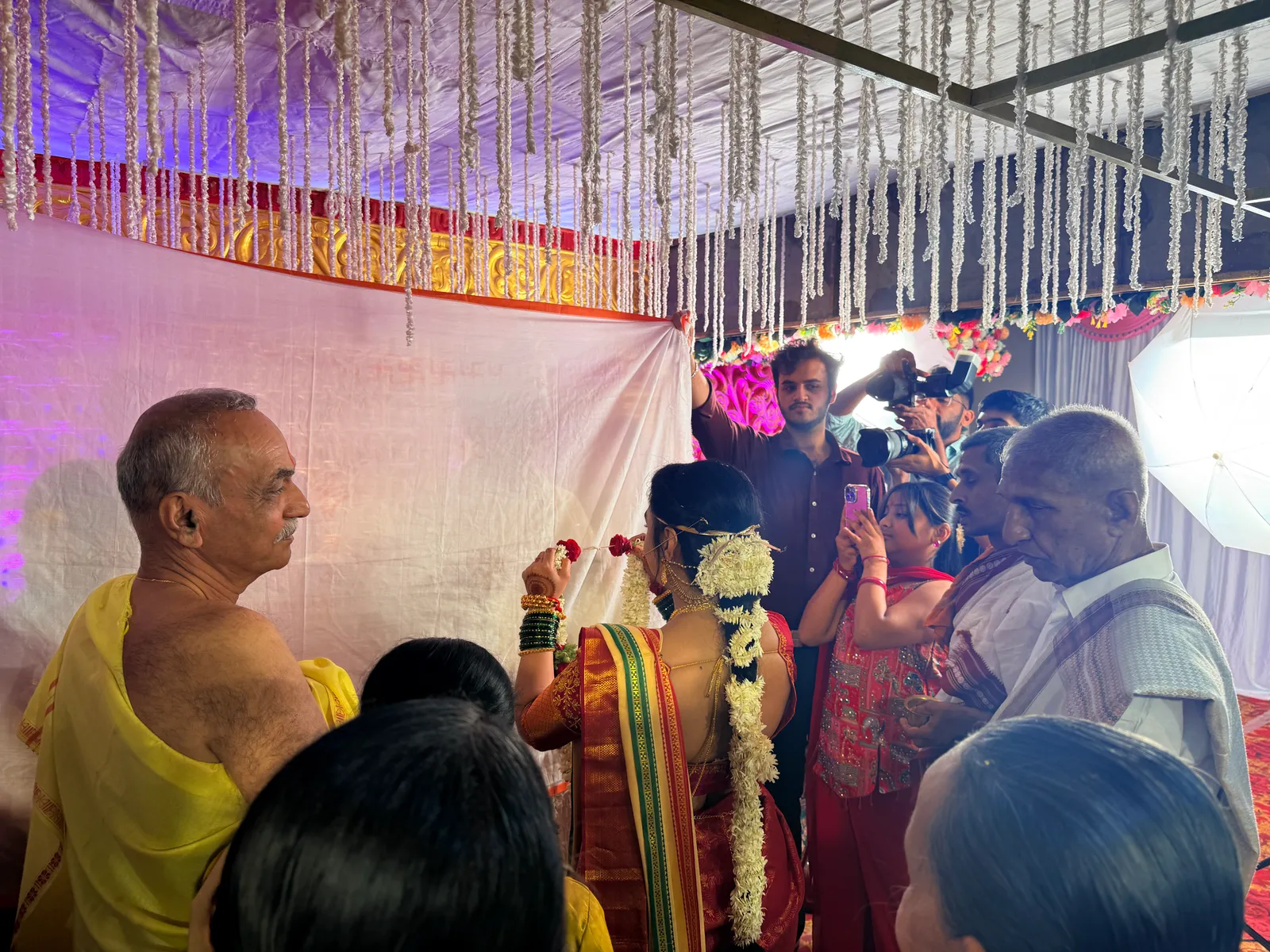Before the varmala