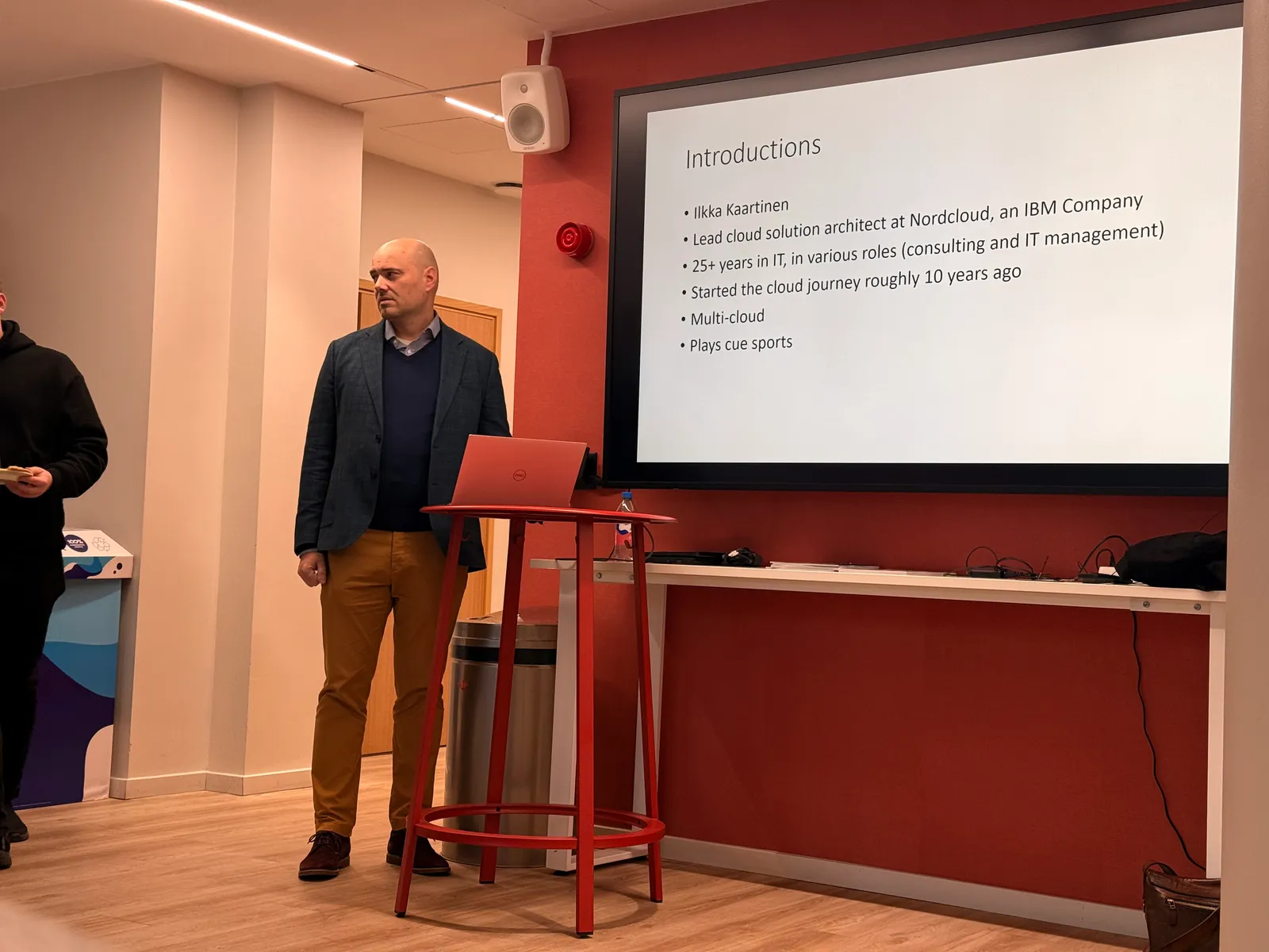 First talk