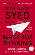 Black box thinking: The surprising truth about success - Matthew Syed book cover