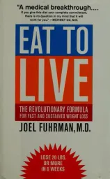 Cover of Eat to live