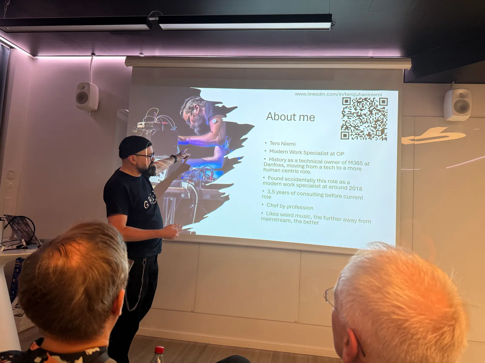Tero's talk