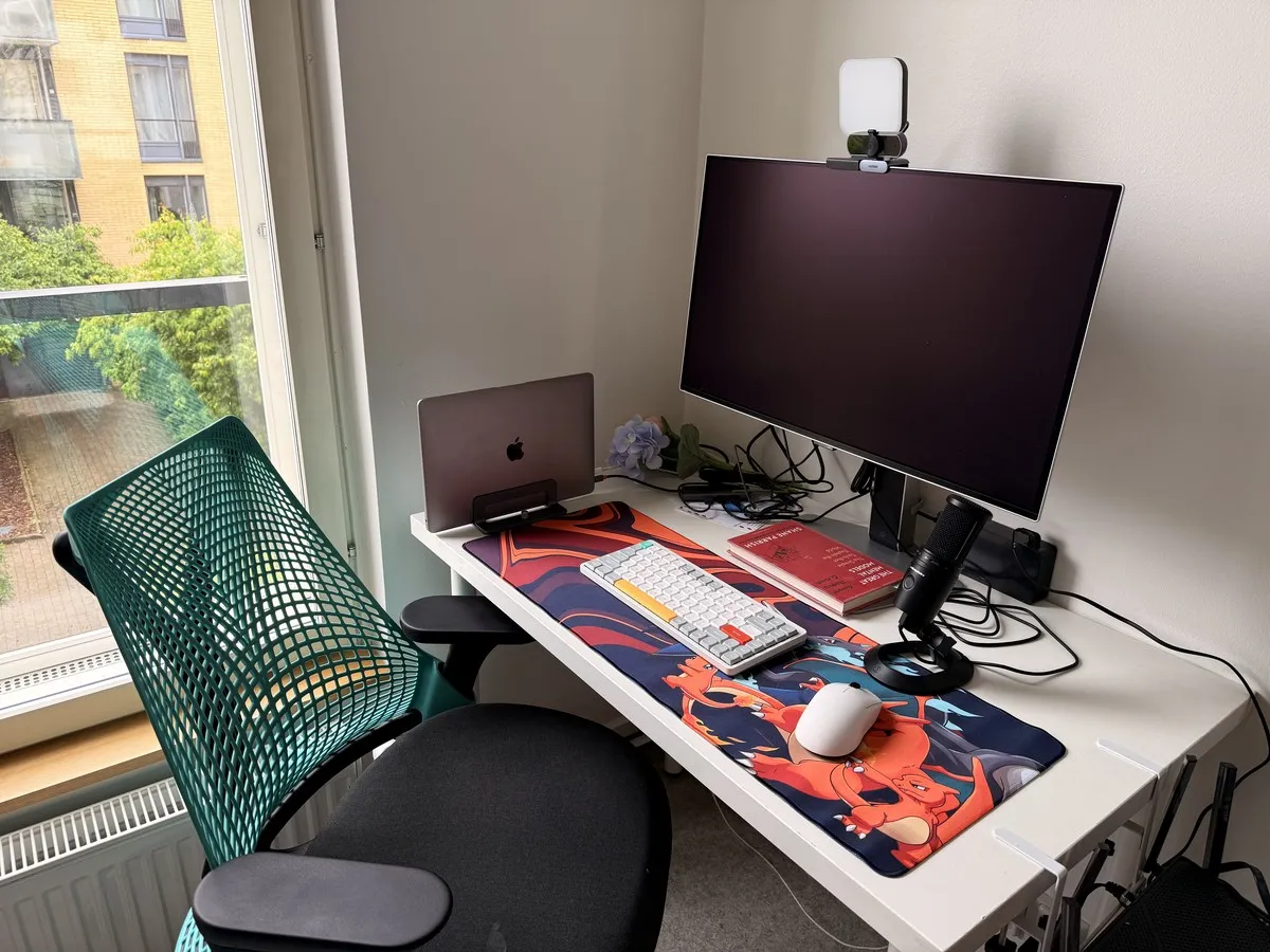 Desk mostly done now