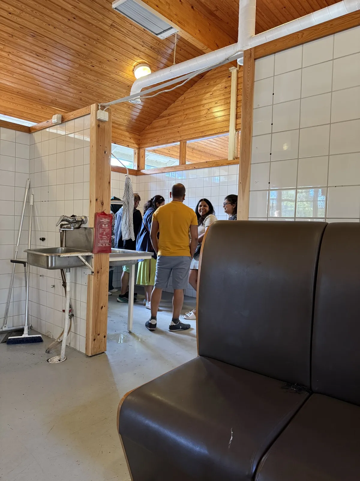 Cooking and talking
