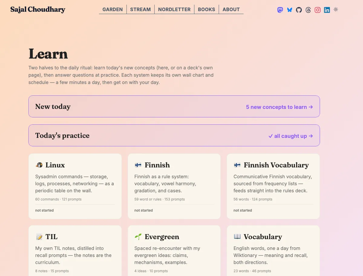 Learn hub