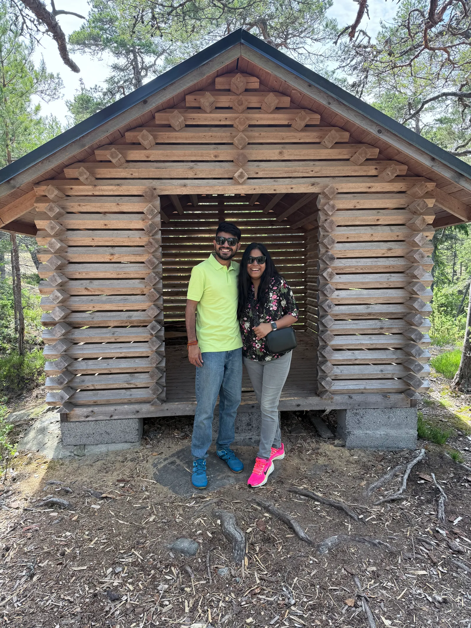 The hut