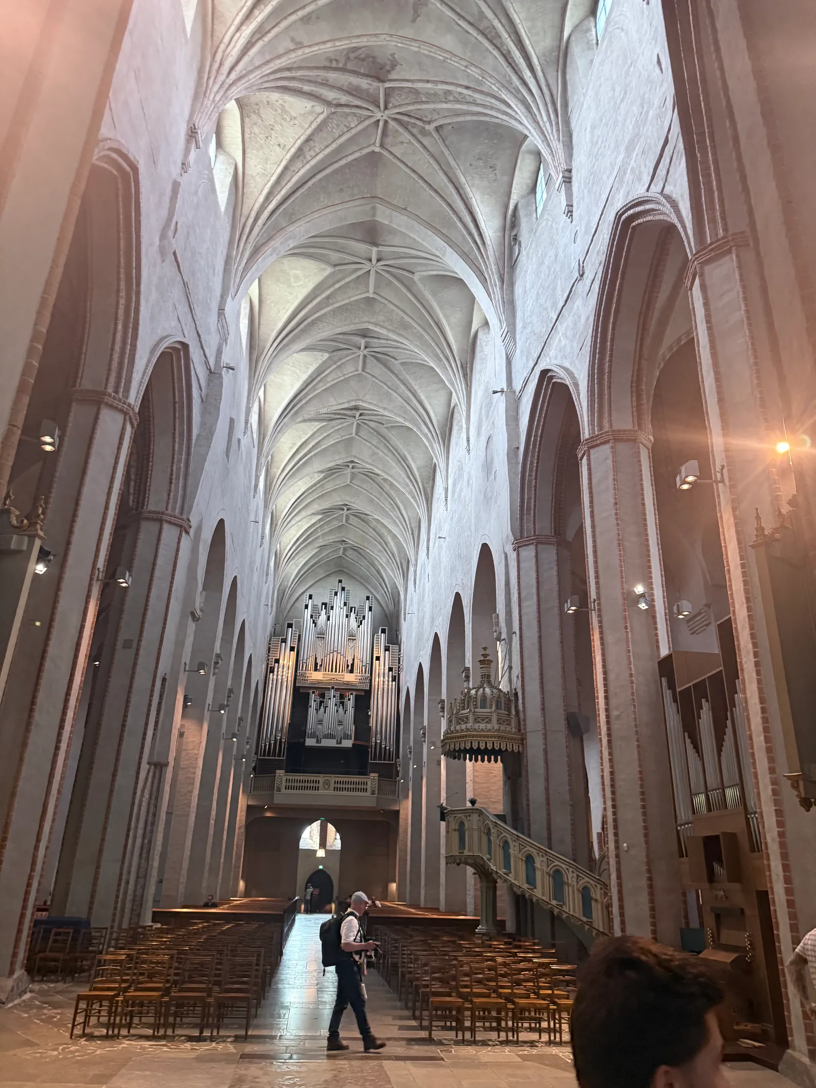 Inside the Turku cathedral