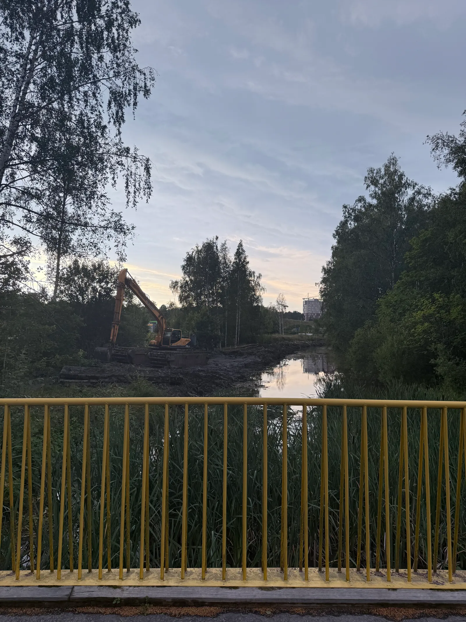 From the bridge - to the left