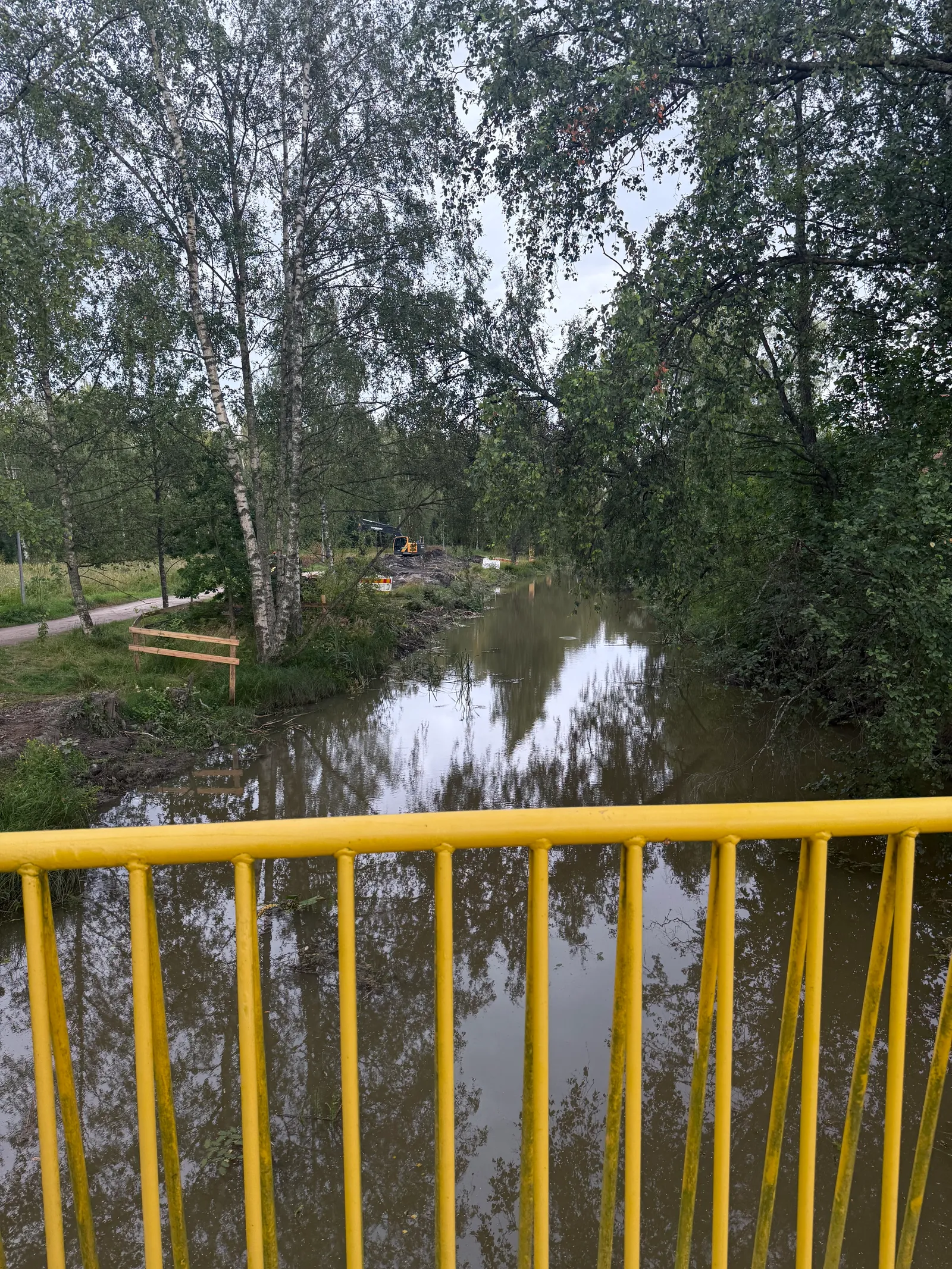 From the bridge - to the right