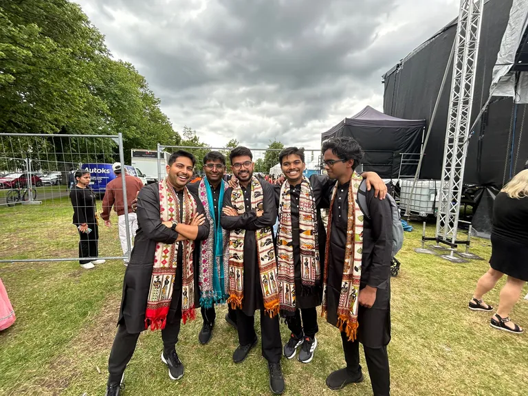 Performing at India Day