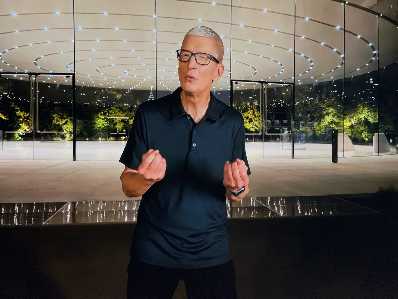 What is Tim saying?