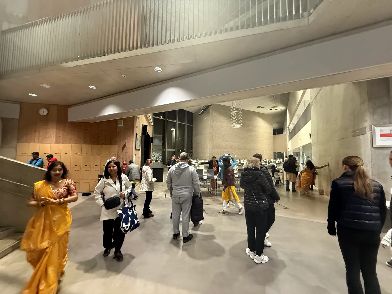 The venue after everything was done