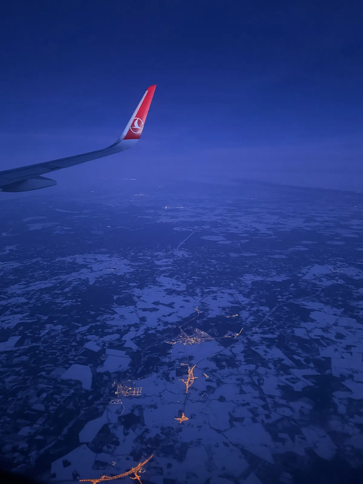From the skies