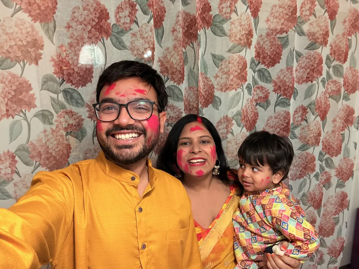 Holi at home