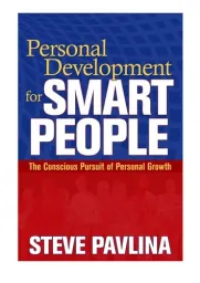 Cover of Personal Development for smart people